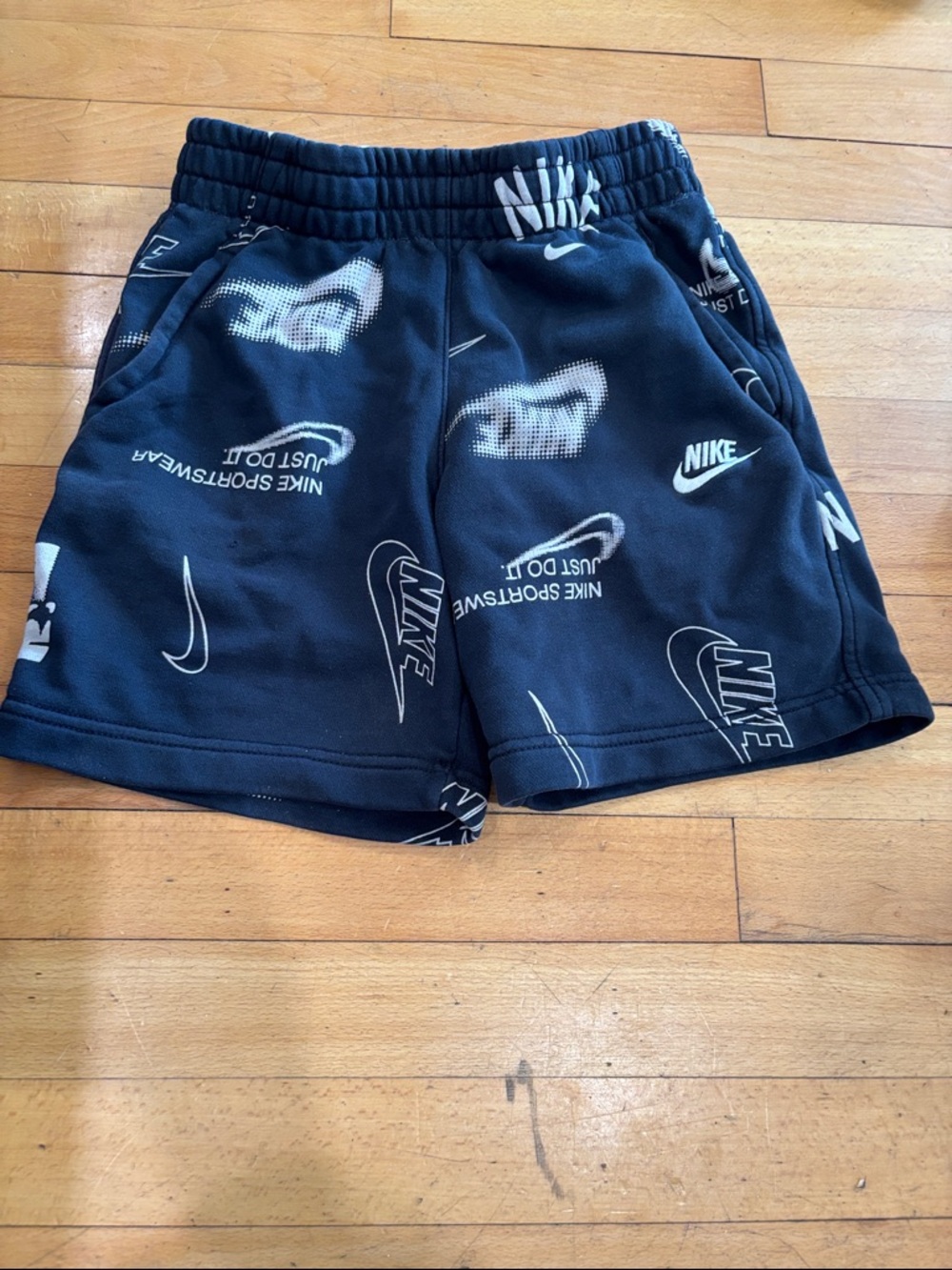 Nike Boys Sportswear Club French Terry Printed Shorts